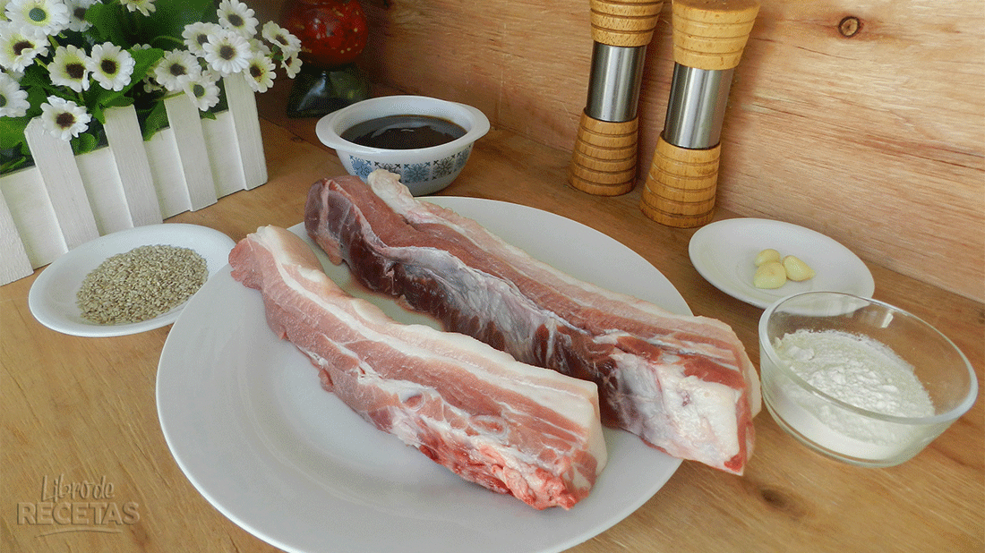 costillas de cerdo en salsa bbq ingredientes