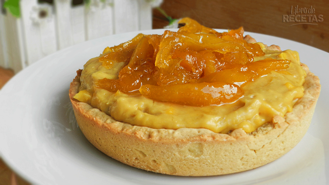 tarta de mango listo