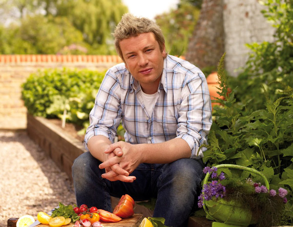 Tarta de tomates secos y queso de cabra - Receta de Jamie Oliver