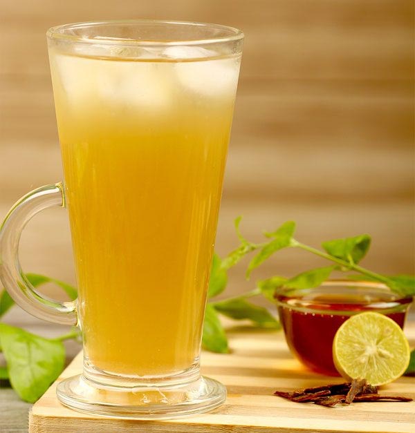 Limonada de té verde