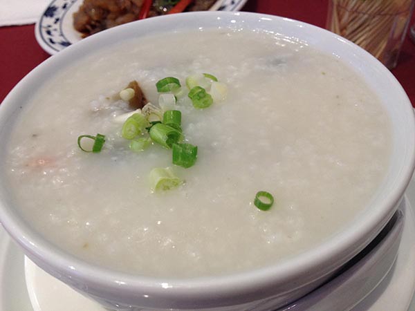 Receta de sopa cantonesa de arroz