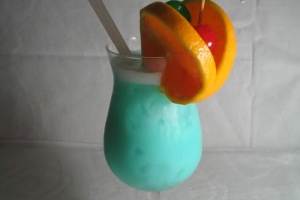 Receta Hawaiano Azul Coctel
