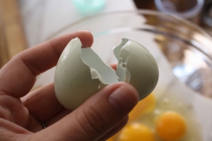 Platos en base a huevo