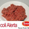 Carne contaminada con E. coli