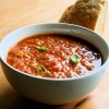 Sopa de tomates asados
