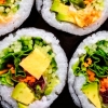 sushi vegetariano casero